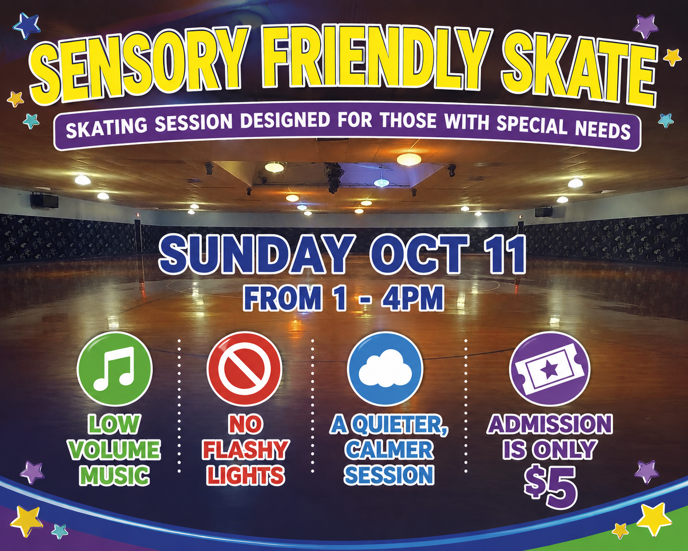 Sensory Friendly Skating